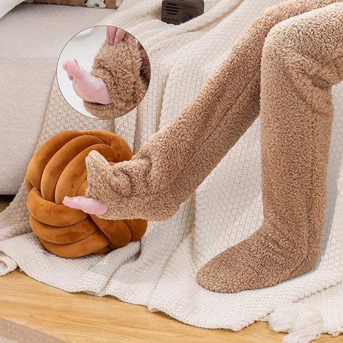 Snuggle Mate : Erittäin pehmeät ja lämpimät talv sockit 