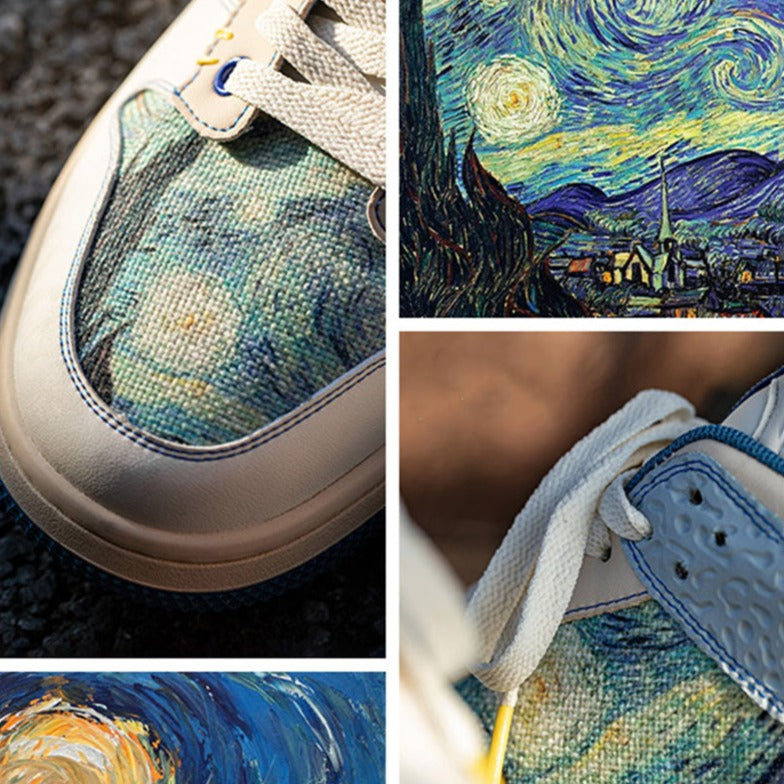 Tenisky inšpirované Van Gogh Starry Night