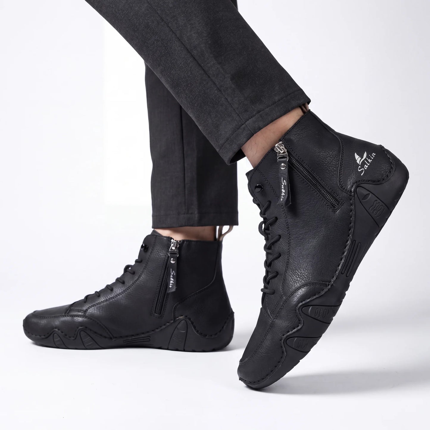 VogSalkin - Robuste und langlebige Express-Reißverschluss-Schuhe 