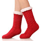 Cozy slippers lined with sherpa for ultimate comfort 